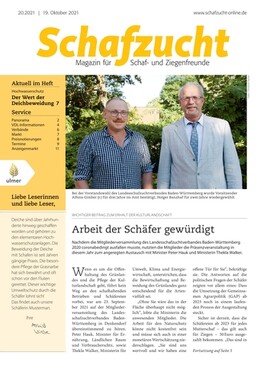 Cover Schafzucht 20/2021