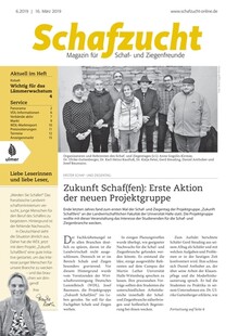 Cover Schafzucht 06/2019
