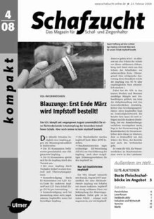 Cover Schafzucht 04/2008