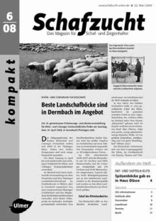 Cover Schafzucht 06/2008
