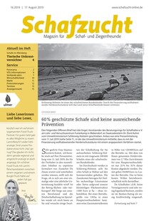 Cover Schafzucht 16/2019