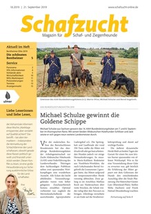Cover Schafzucht 18/2019