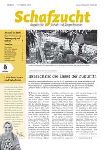 Cover Schafzucht 20/2019