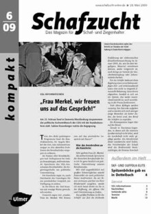 Cover Schafzucht 06/2009