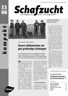 Cover Schafzucht 22/2008
