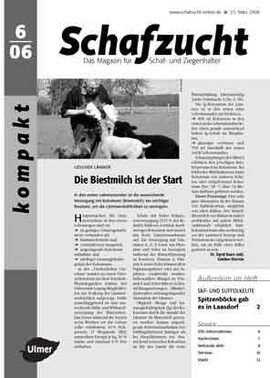 Cover Schafzucht 06/2006