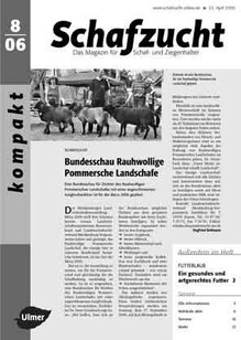 Cover Schafzucht 08/2006