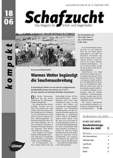 Cover Schafzucht 18/2006
