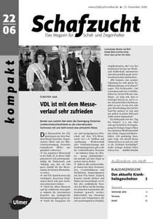 Cover Schafzucht 22/2006