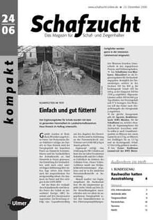 Cover Schafzucht 24/2006