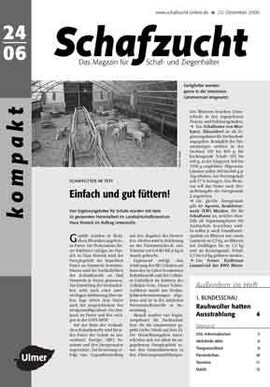 Cover Schafzucht 24/2006