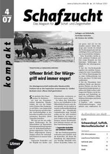 Cover Schafzucht 04/2007