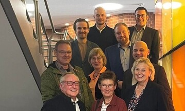 Die GEH-Regionalgruppe im niederschsischen Landtag.