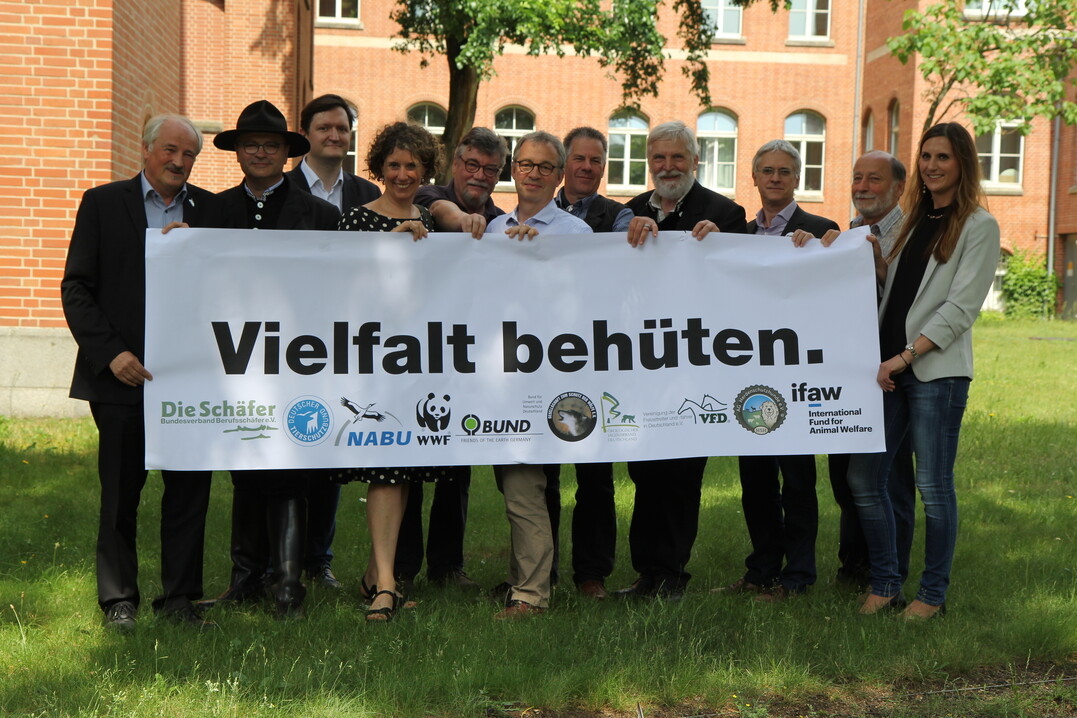 Pressekonferenz des Verbändebündnisses am 13.6.2019 in Berlin.