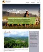 Jetzt online: Die neue Website des Hirtenwege-Projekts, erreichbar unter www.hirtenwege-pfaelzerwald.de