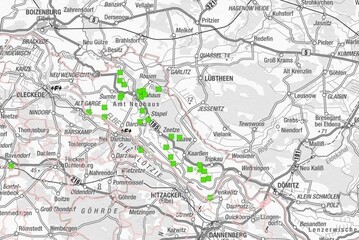 Gemeldete Nutztierrisse im Bereich Amt Neuhaus in 2021