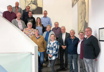 Die Vertreter der jeweiligen Landesziegenzuchtverbnde trafen 
sich in Boppard. 