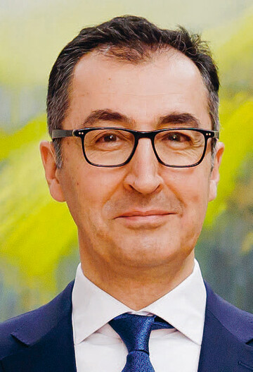 Cem zdemir, Bundesminister 
fr Ernhrung und Landwirtschaft.