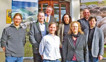 Teilnehmende am Fachgesprch (v.l.n.r.): Heiner Schumann, Dr. Frank Tottewitz (beide ThnenInstitut), Dr. Hanns-Christoph Eiden, Tina Langklotz, Annerose Lichtenstein, Dr. Dorit Mersmann, Simon Keelan, Dr. Hannes Knig (alle BLE).