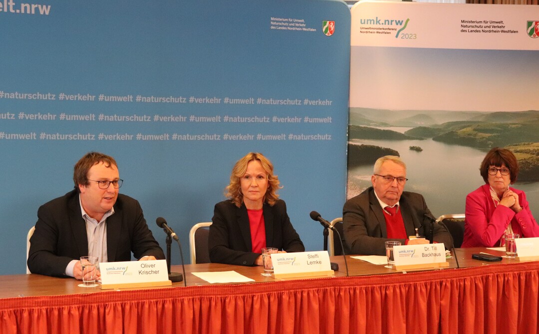 UMK-Abschlusspressekonferenz in Münster.