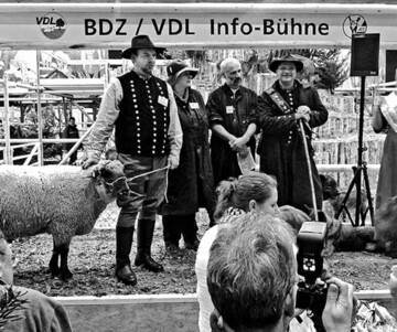 VDL/BDZ-Info-Bhne und der Gemeinschaftsstand sind ein Besuchermagnet.