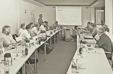 Die Mitglieder der VDL bei
det Tagung in Berlin.