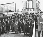 Die zur EuGH-Verhandlung angereisten Schafund
Ziegenhalter sorgten mit dem Auftritt in
traditioneller Berufsbekleidung für Aufsehen!