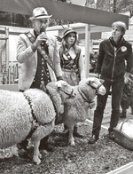 Das Bühnenprogramm auf der
Grünen Woche wird zur Öffentlichkeitsarbeit
genutzt!