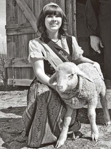 Die amtierende Lammknigin
Nicole Herb, aus Bad-berkingen/Hausen